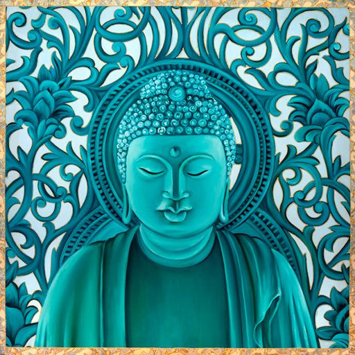 Turquoise Buddha Meditation