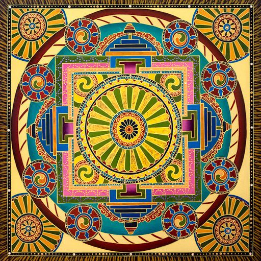 Indian Colors Mandala