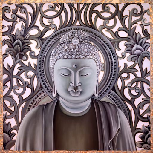 Grey Buddha Meditation